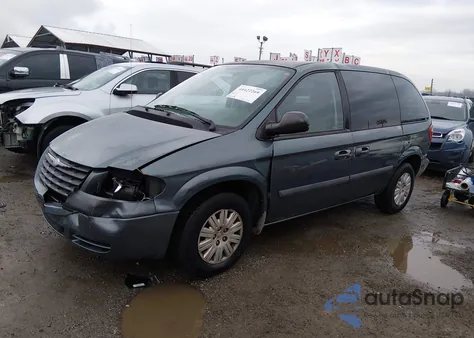 2006 Chrysler Town & Country z USA, uszkodzony, nr VIN 1A4GP45R96B517300